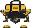 מברגת אימפקט ומקדחה DEWALT 20V